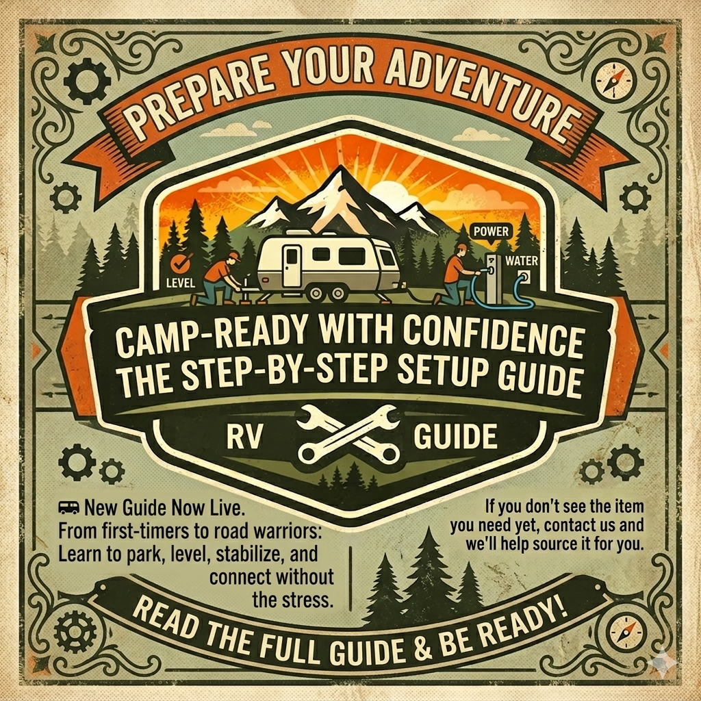 How to Set Up Your RV at a Campsite (Step-by-Step Guide)