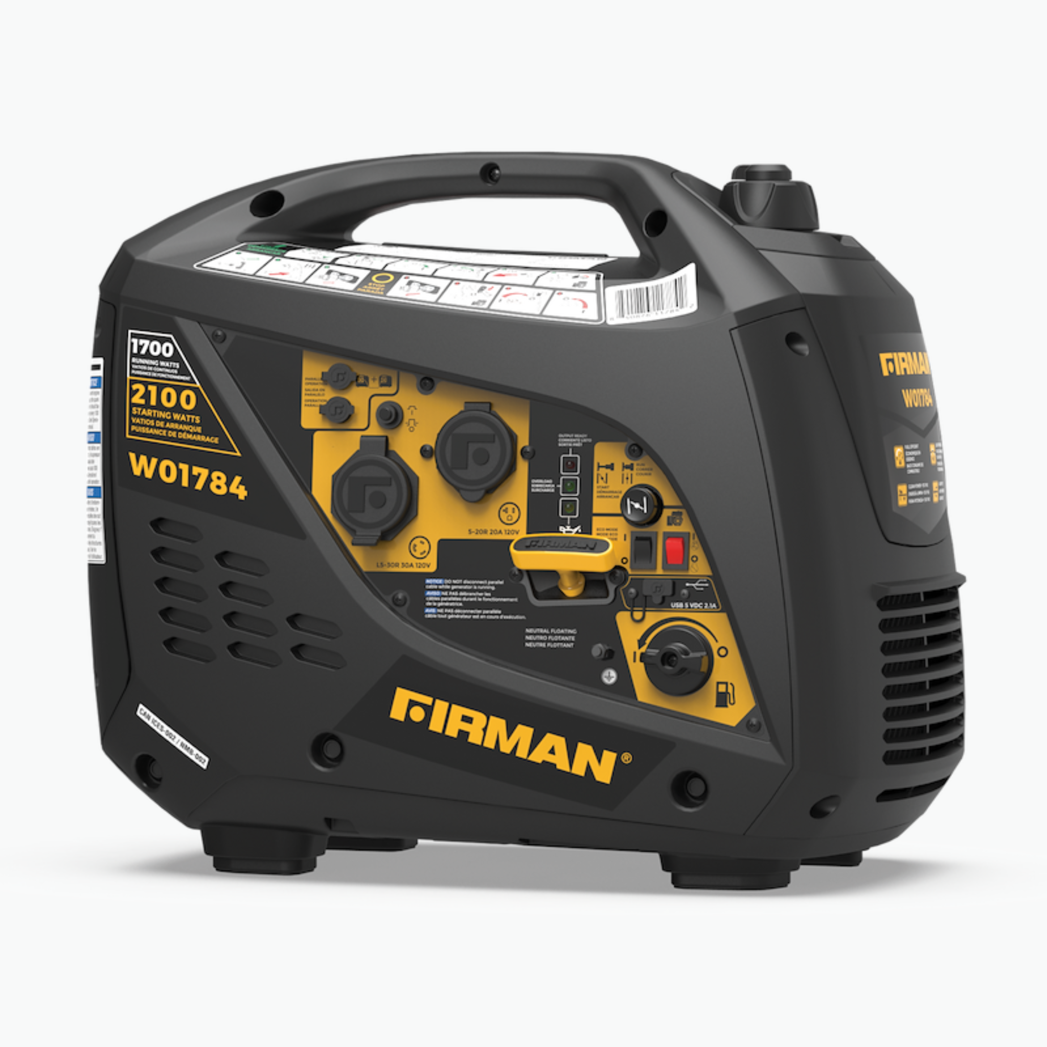 Firman Inverter Portable Generator – Multiple Power Options