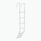 Stromberg Carlson Universal RV Rear Ladder – Silver / Black