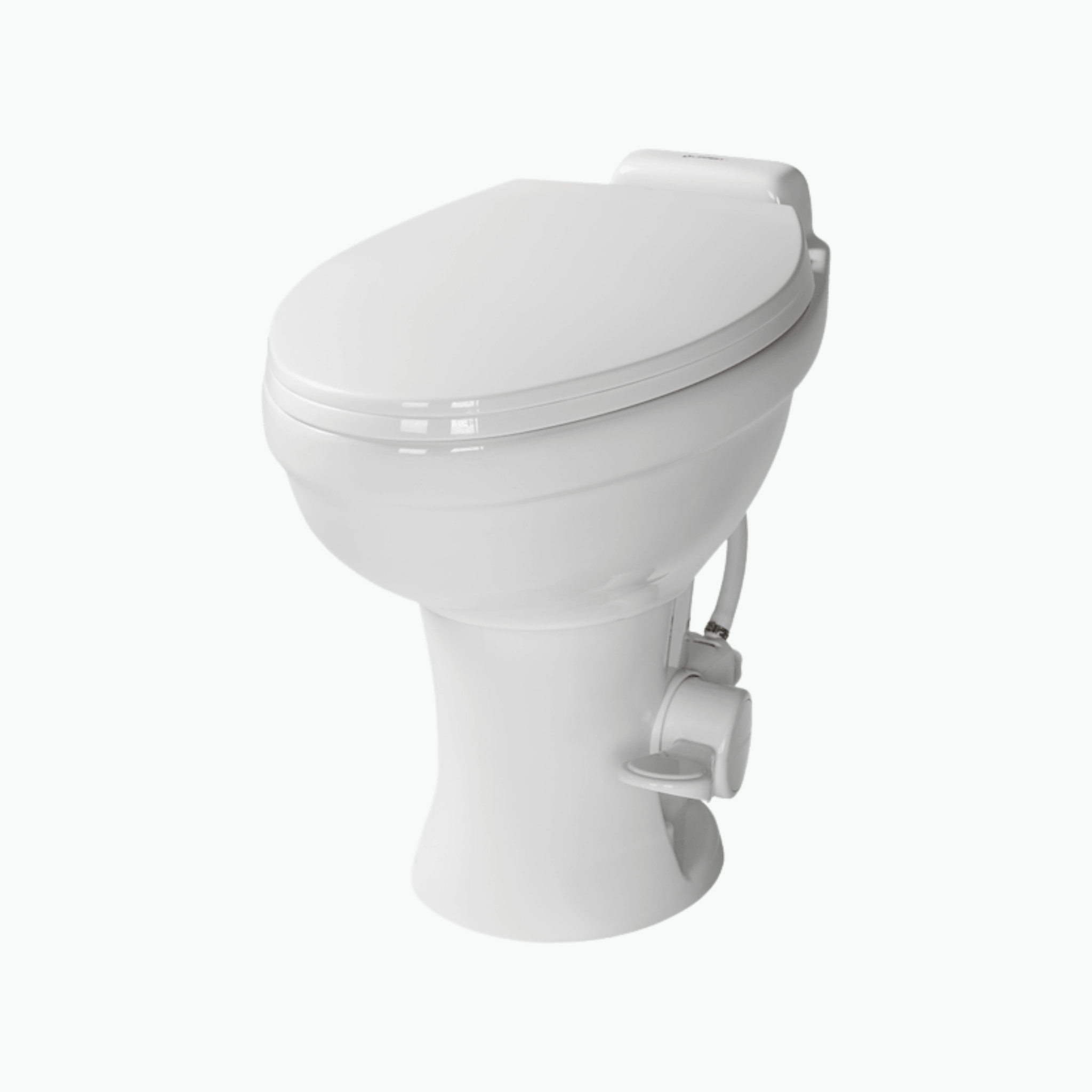Lippert Flow Max RV Toilet – Ceramic Bowl / Plastic Bowl