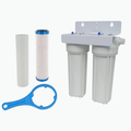 AquaFRESH Dual RV Water Filter System – Sediment & Carbon Block