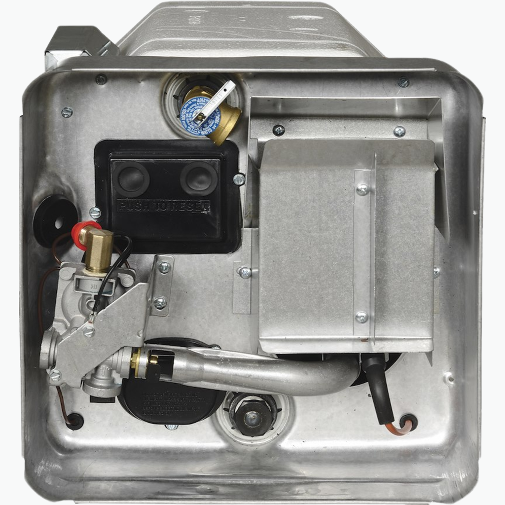 Suburban Direct Spark Ignition Water Heater w/ Electric Element, 12V Relay (DEL Model)