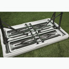 Faulkner Picnic Table with Nesting Benches