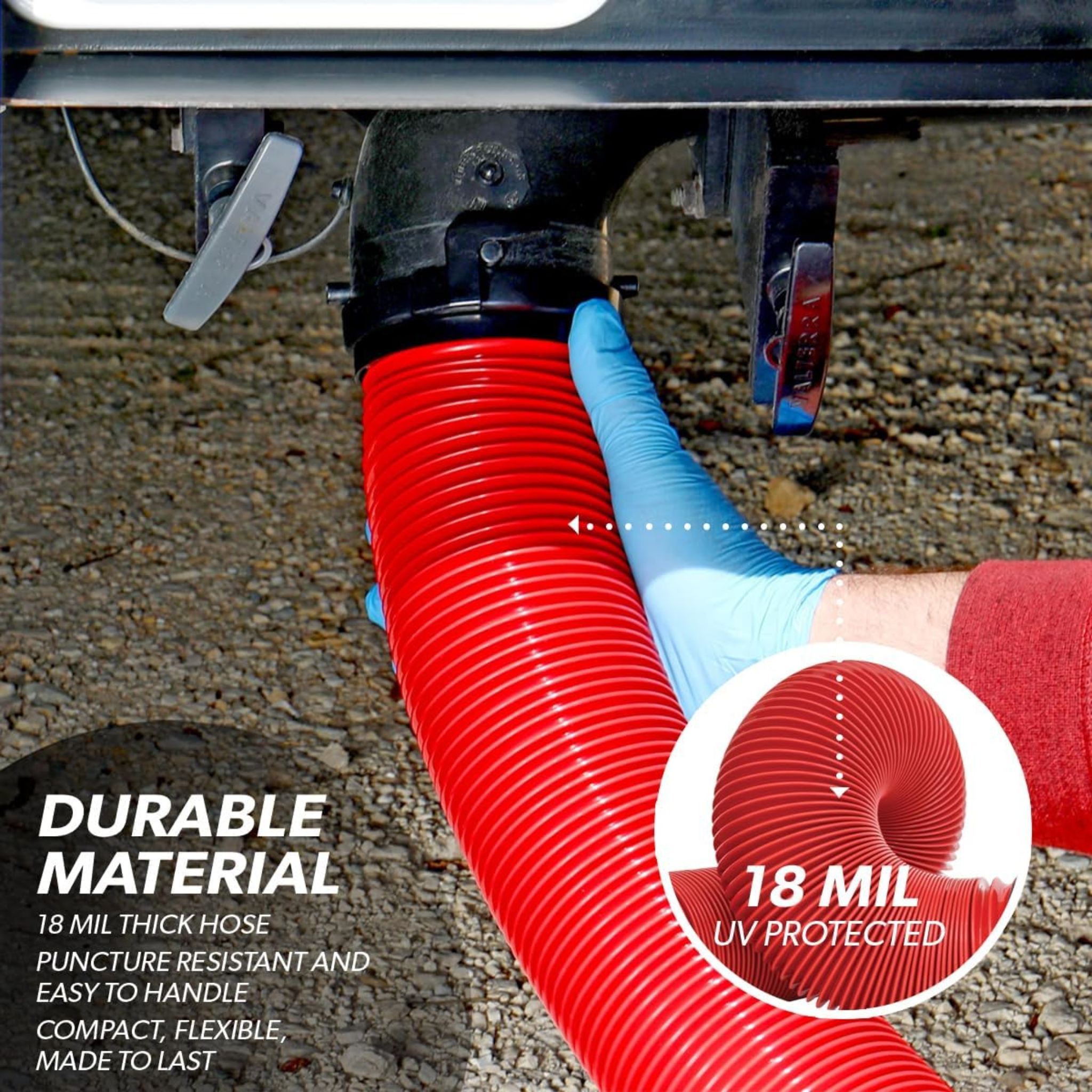 Valterra EZ Coupler RV Sewer Hose Extension Kit