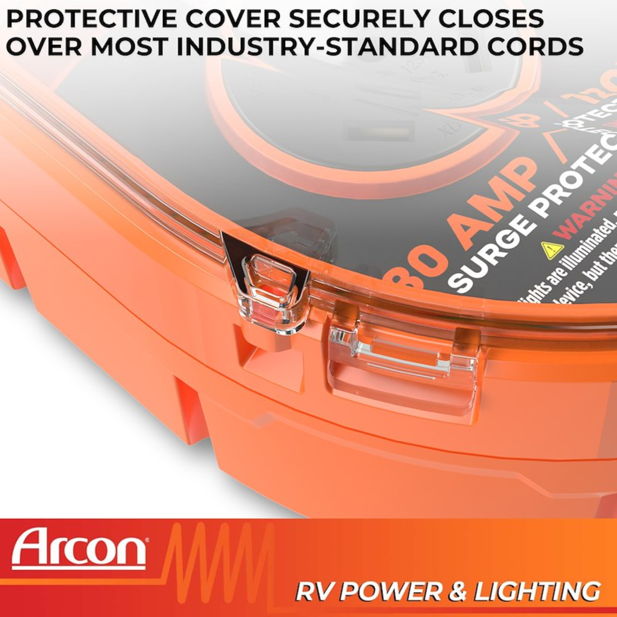 Arcon RV Surge Protector – 30 Amp / 50 Amp