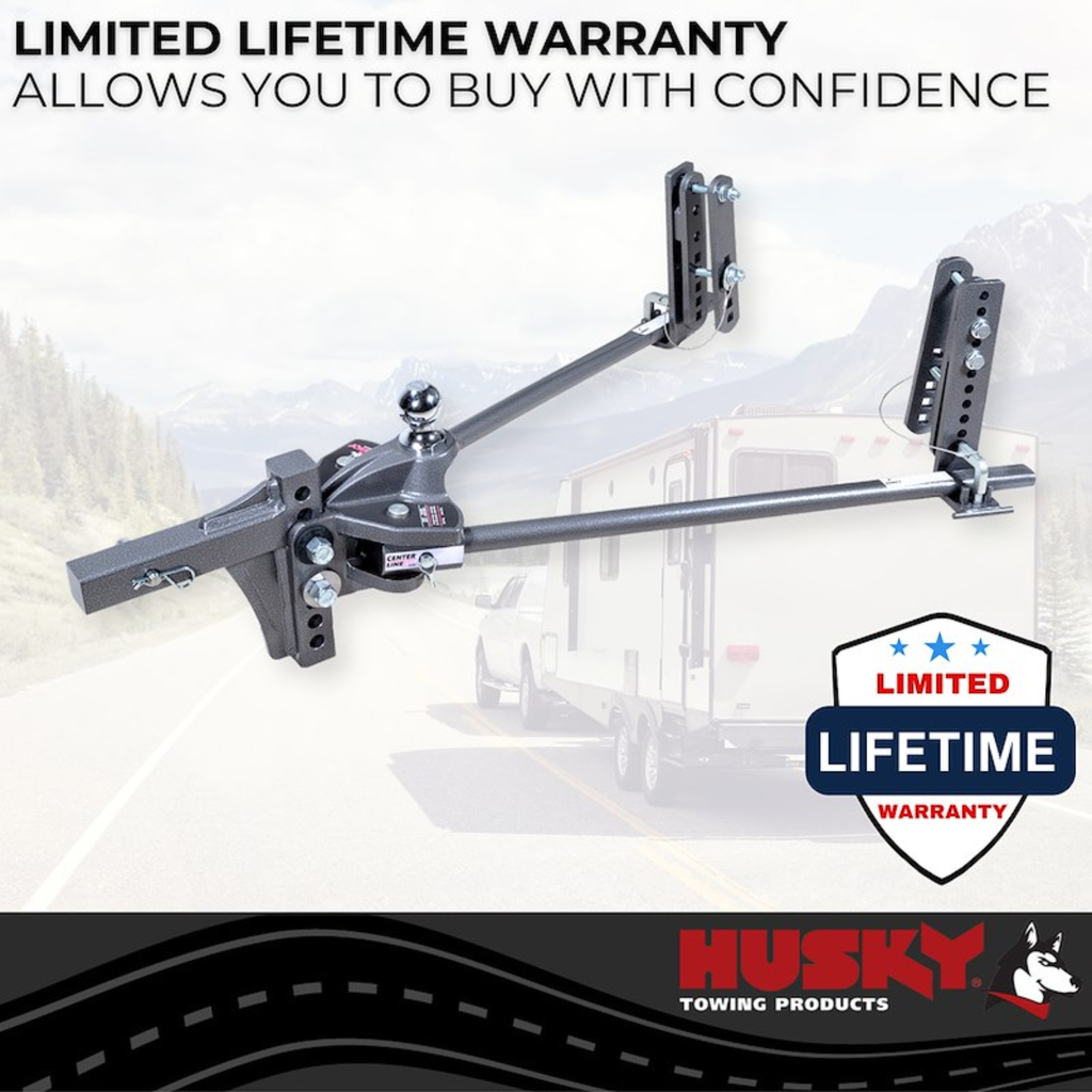 Husky Center Line TS-PLUS Weight Distribution Hitch – 12,000 lb