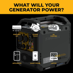 Firman Inverter Portable Generator – Multiple Power Options