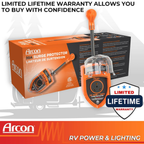 Arcon RV Surge Protector – 30 Amp / 50 Amp