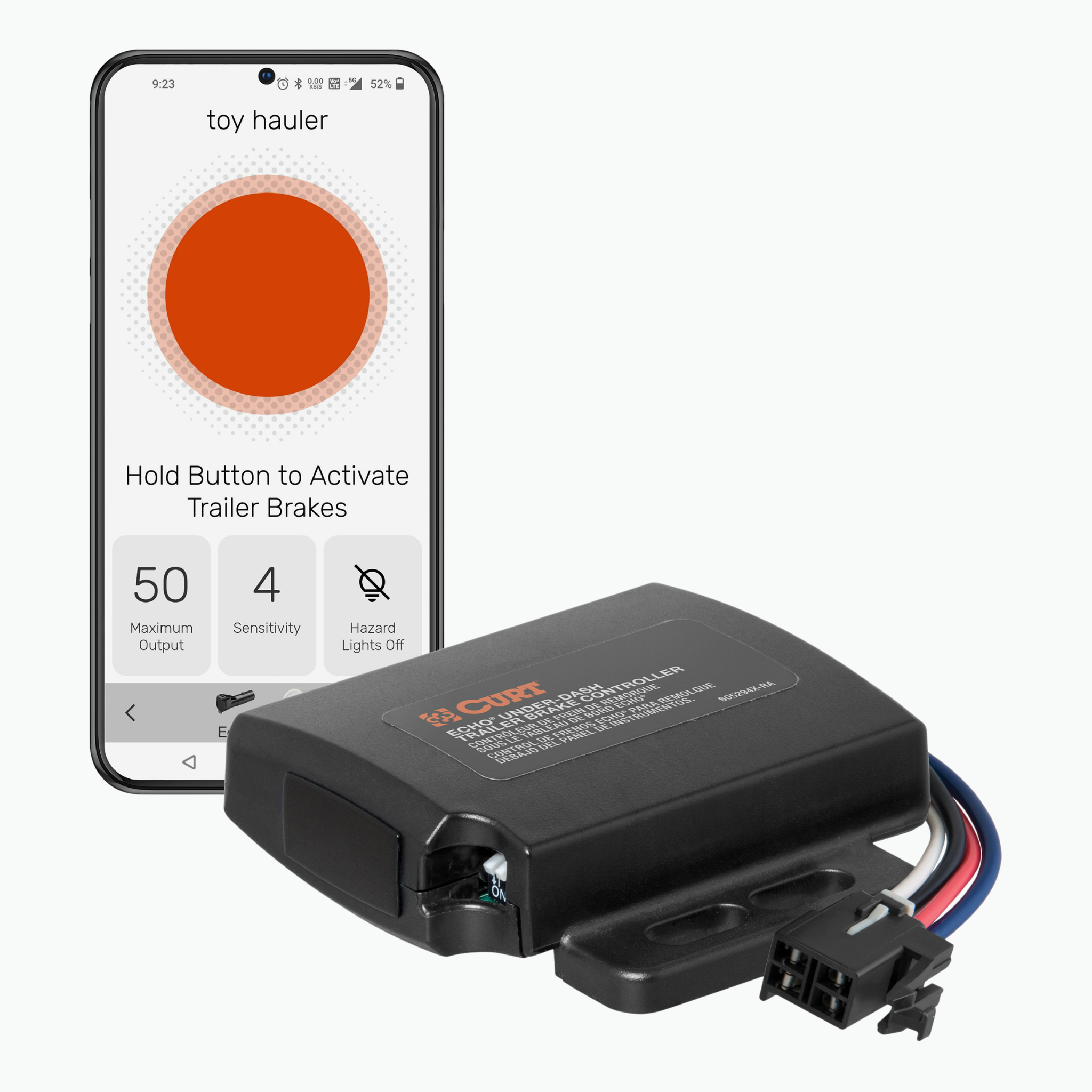 CURT Echo Trailer Brake Controller