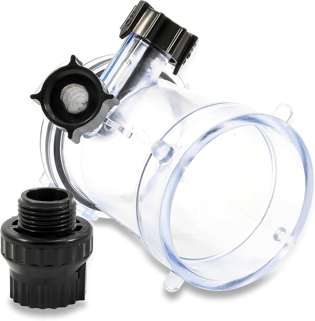 Camco Dual Flush Pro RV Tank Rinser (With or Without Gate Valve)