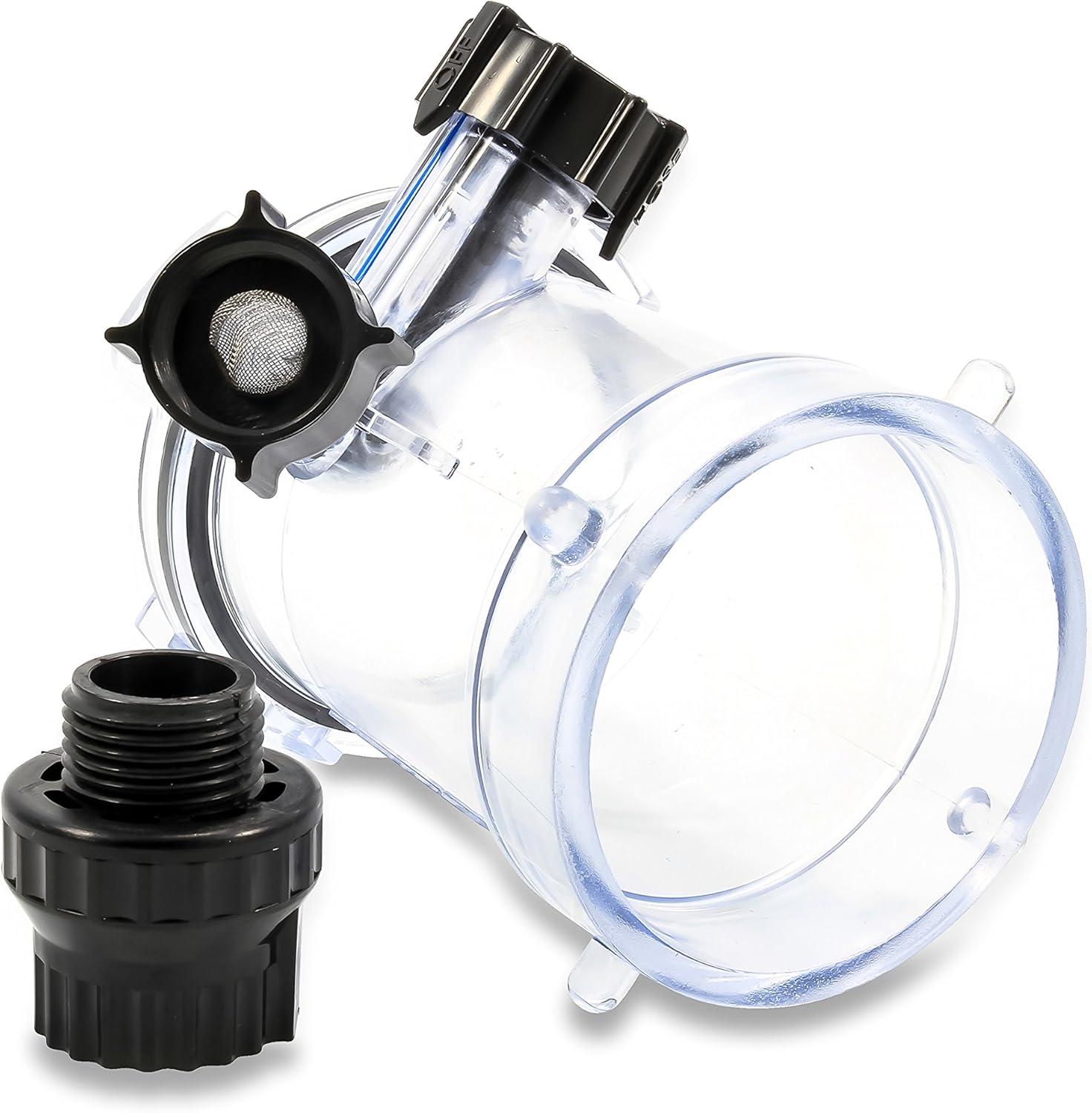 Camco Dual Flush Pro RV Tank Rinser (With or Without Gate Valve)