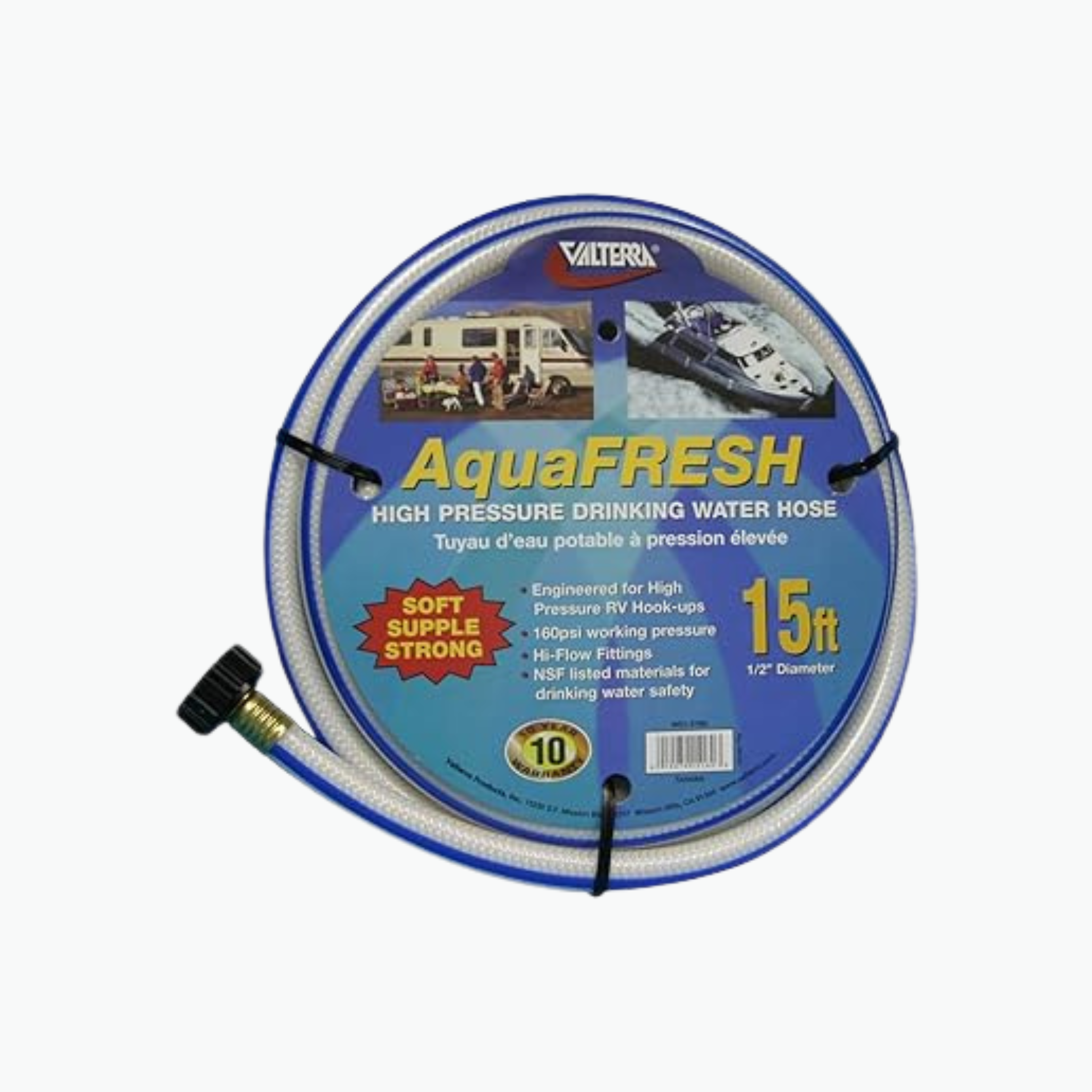 Valterra High Pressure RV Drinking Water Hose